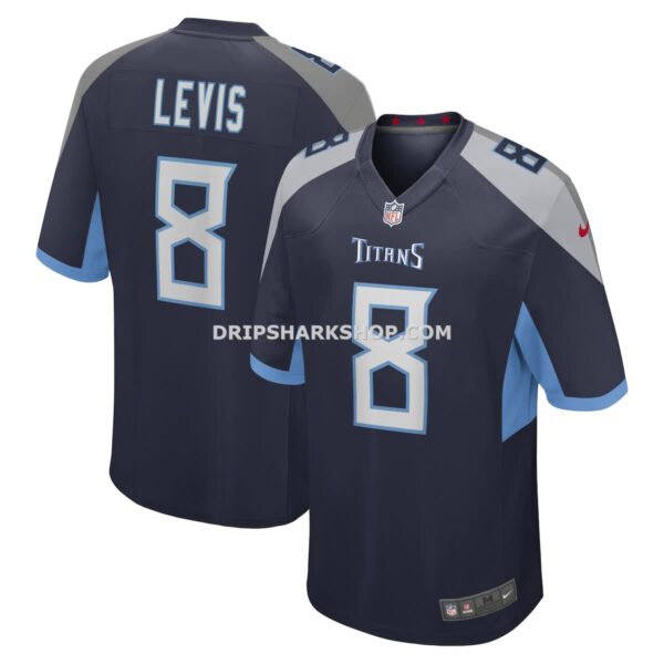 Mens Nike Will Levis Navy Tennessee Titans Game Jersey