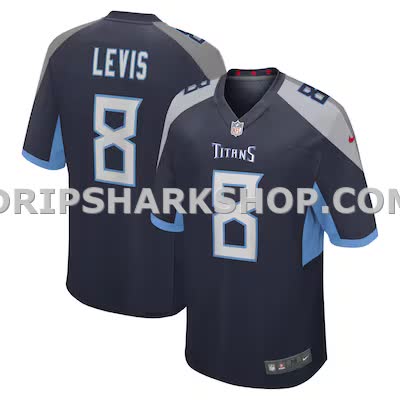 Mens Nike Will Levis Navy Tennessee Titans Game Jersey