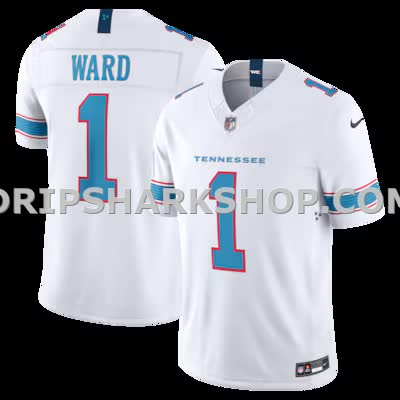 Mens Nike Cameron Ward White Tennessee Titans Vapor Fuse Sewn Down Limited Jersey