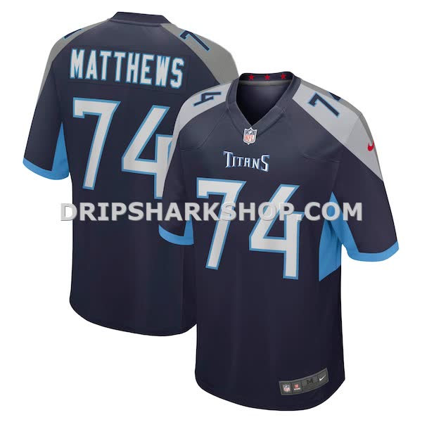 Mens Nike Bruce Matthews Navy Tennessee Titans Retired Player Jersey Pi4254000