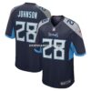 Mens Nike Chris Johnson Navy Tennessee Titans Retired Player Game Jersey