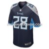 Mens Nike Chris Johnson Navy Tennessee Titans Retired Player Game Jersey