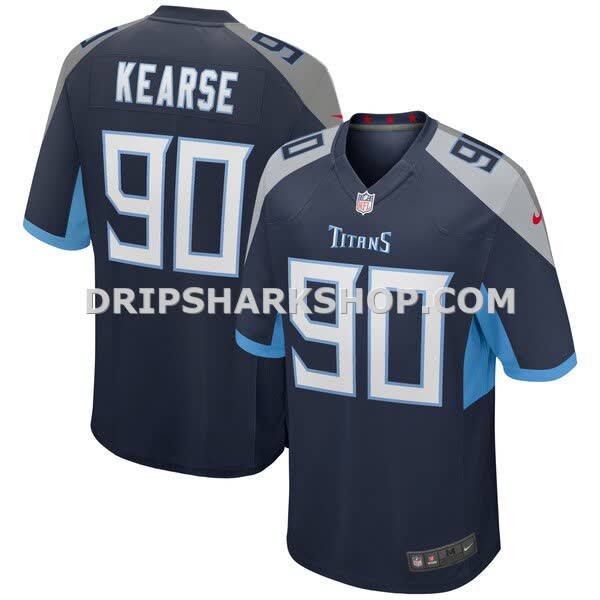 Mens Nike Jevon Kearse Navy Tennessee Titans Game Retired Player Jersey Pi3994000