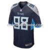 NFL315721G05-da05d1 Mens Nike Jeffery Simmons Navy Tennessee Titans Game Jersey