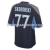 Mens Nike Peter Skoronski Navy Tennessee Titans Game Jersey