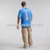 Mens Nike Cameron Ward Light Blue Tennessee Titans Vapor Fuse Sewn Down Limited Jersey