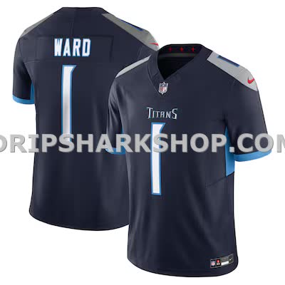 Mens Nike Cameron Ward Navy Tennessee Titans Alternate Limited Jersey
