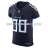 Mens Nike Navy Tennessee Titans Vapor Fuse Elite Custom Jersey