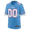 Mens Nike Light Blue Tennessee Titans Game Custom Jersey