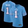 Mens Nike Cameron Ward Light Blue Tennessee Titans Game Jersey