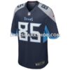 Mens Nike Derrick Mason Navy Tennessee Titans Game Retired Player Jersey Pi3994000