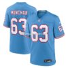 Mens Nike Mike Munchak Light Blue Tennessee Titans Retired Player Alternate Game Jersey