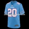 Mens Nike Tony Pollard Light Blue Tennessee Titans Game Jersey