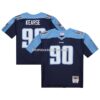 Mens Mitchell And Ness Jevon Kearse Navy Tennessee Titans 1999 Legacy Replica Jersey
