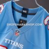 NFL31a022G07-6c3694 Mens Nike Chimere Dike Light Blue Tennessee Titans Team Game Jersey