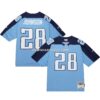 Mens Mitchell And Ness Chris Johnson Light Blue Tennessee Titans Legacy Replica Jersey