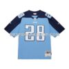 Mens Mitchell And Ness Chris Johnson Light Blue Tennessee Titans Legacy Replica Jersey