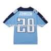 Mens Mitchell And Ness Chris Johnson Light Blue Tennessee Titans Legacy Replica Jersey