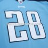 Mens Mitchell And Ness Chris Johnson Light Blue Tennessee Titans Legacy Replica Jersey