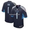 Mens Nike Number 1 Dad Navy Tennessee Titans Game Jersey