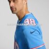 Mens Nike Jeffery Simmons Light Blue Tennessee Titans Vapor Fuse Sewn Down Limited Jersey