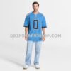 Mens Nike Calvin Ridley Light Blue Tennessee Titans Team Game Jersey