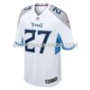 Mens Nike Eddie George White Tennessee Titans Retired Player Game Jersey Pi4556000