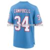 Mens Nike Earl Campbell Light Blue Tennessee Titans Retired Player Alternate Game Jersey