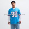Mens Nike Jeffery Simmons Light Blue Tennessee Titans Vapor Fuse Limited Jersey