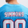 Mens Nike Jeffery Simmons Light Blue Tennessee Titans Vapor Fuse Limited Jersey