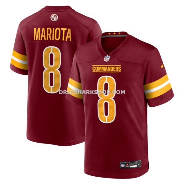 Mens Nike Matt Gay Burgundy Washington Commanders Team Game Jersey