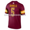 Mens Nike Jayden Daniels Burgundy Washington Commanders Team Vapor Fuse Elite Jersey