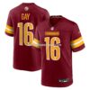 NFL321658G04-209fe1 Mens Nike Mike Sainristil White Washington Commanders Game Super Bowl Era Jersey