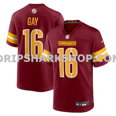 Mens Nike Mike Sainristil White Washington Commanders Game Super Bowl Era Jersey