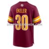 Mens Nike Ben Sinnott Burgundy Washington Commanders Game Jersey