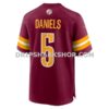 Mens Nike Jayden Daniels Burgundy Washington Commanders Vapor Fuse Limited Jersey