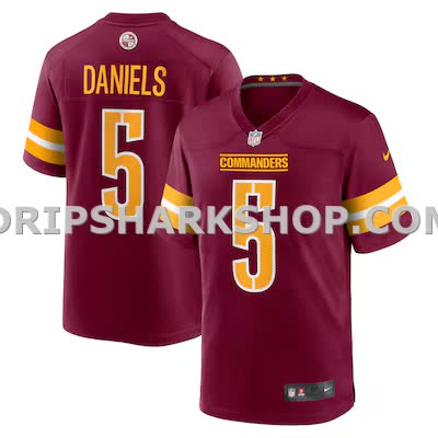 Mens Nike Jayden Daniels Burgundy Washington Commanders Vapor Fuse Limited Jersey