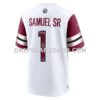 NFL324577G06-05405f Mens Nike Dorance Armstrong Burgundy Washington Commanders Game Jersey