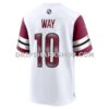 Mens Nike Trey Amos White Washington Commanders Game Super Bowl Era Jersey