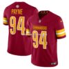 Mens Nike Deatrich Wise Jr Burgundy Washington Commanders Team Game Jersey
