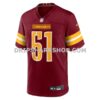 Mens Nike Austin Ekeler Burgundy Washington Commanders Game Player Jersey