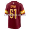 Mens Nike Austin Ekeler Burgundy Washington Commanders Game Player Jersey