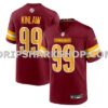 Mens Nike Jayden Daniels Black Washington Commanders Alternate Game Player Jersey