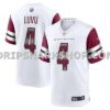 Mens Nike Jacory Croskey Merritt Burgundy Washington Commanders Team Game Jersey