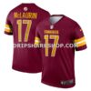 NFL328e91M01-5ce2d6 Mens Nike Terry Mclaurin Burgundy Washington Commanders Player Game Jersey Pi4981000