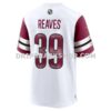Mens Nike Jerzhan Newton White Washington Commanders Game Jersey
