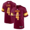 NFL32bb5dG04-1e48ff Mens Nike Frankie Luvu White Washington Commanders Game Super Bowl Era Jersey