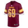 Mens Nike Tyree Jackson Burgundy Washington Commanders Team Game Jersey