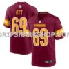 Mens Nike Tyree Jackson Burgundy Washington Commanders Team Game Jersey