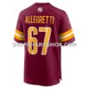 NFL32c598G06-d18afd Mens Nike Number 1 Groom Burgundy Washington Commanders Game Jersey